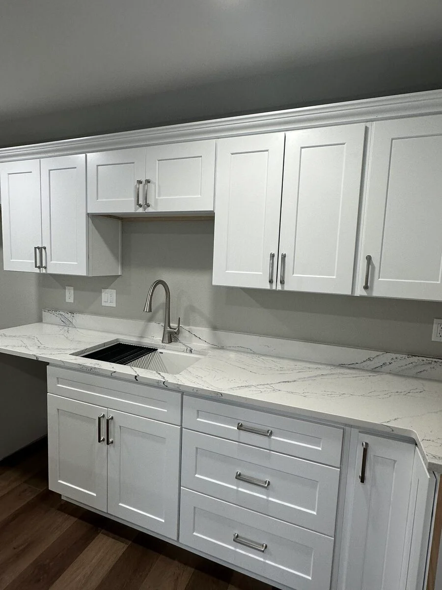 Warm wood kitchen remodel by DC3 Development