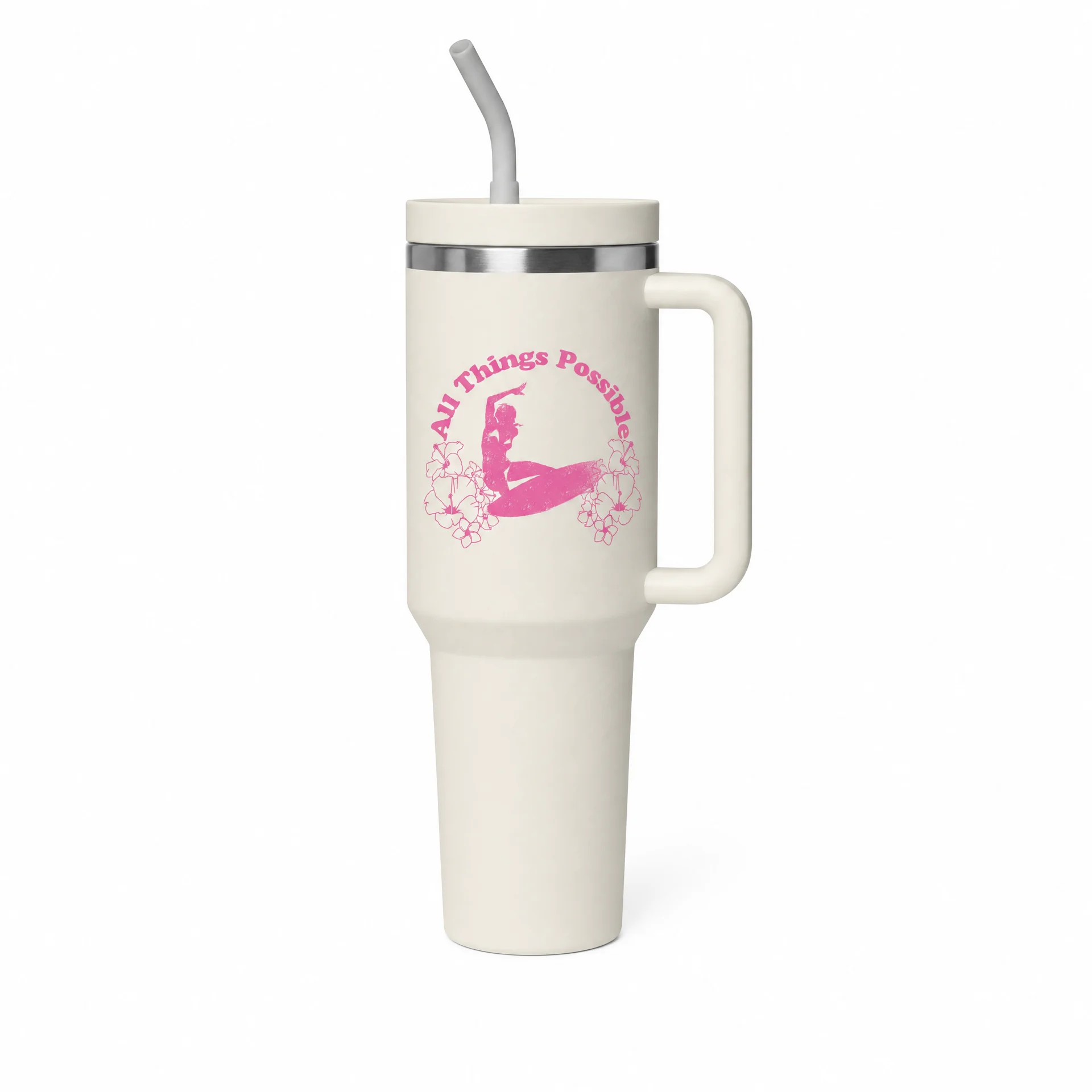 All Things Possible Canteen — 40 oz. (Cream)