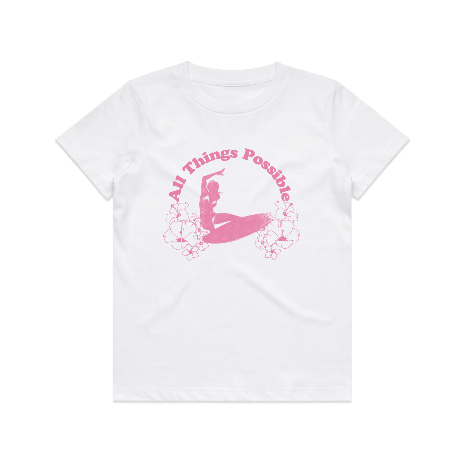 Kids Universal Tee — All Things Possible (White)