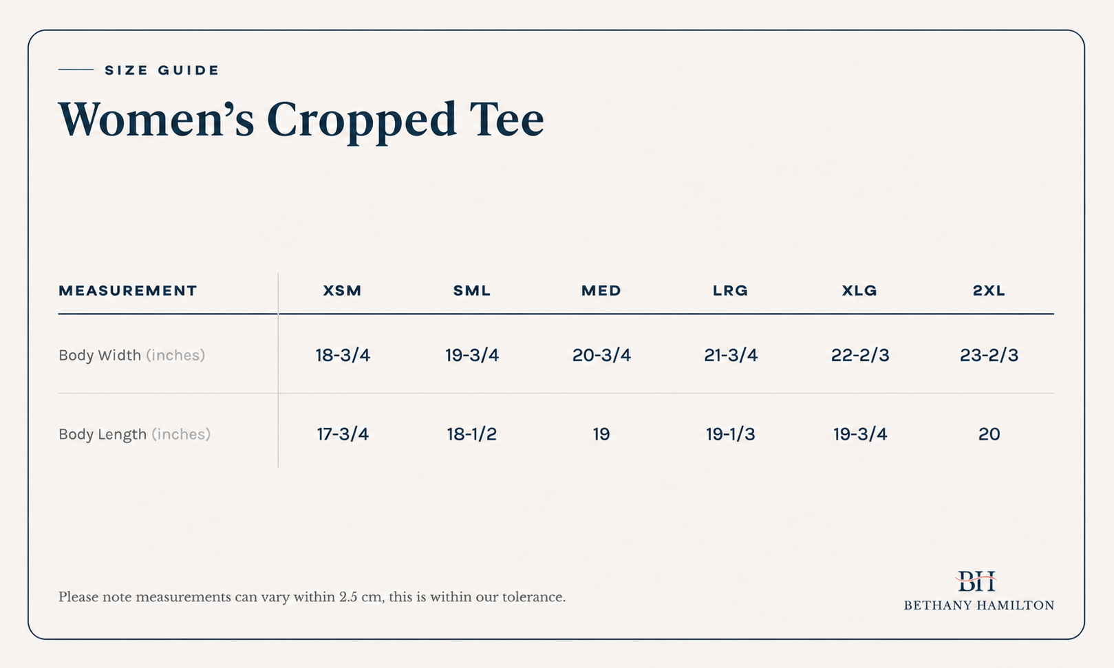 Size Guide