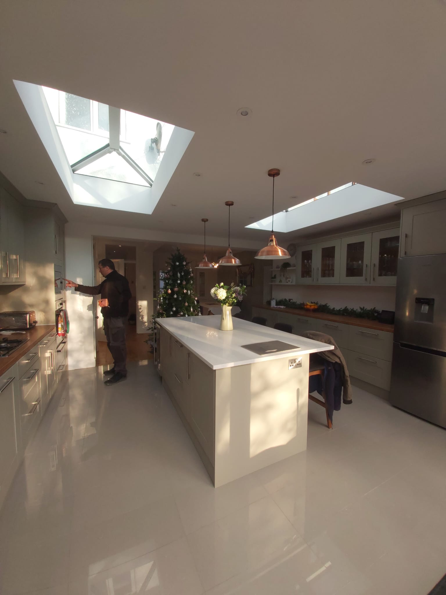 Modern kitchen renovation