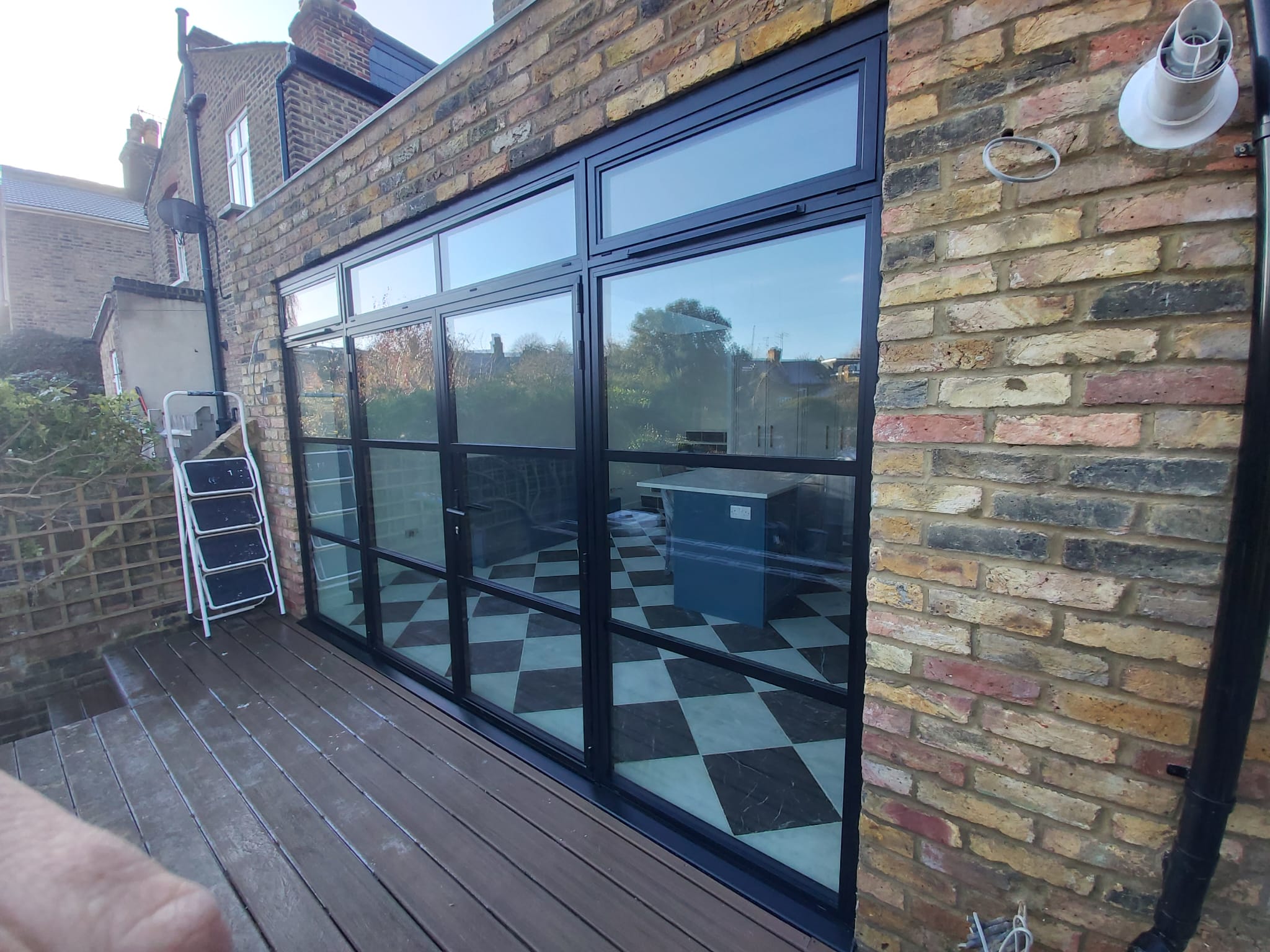 Rear extension with picture window