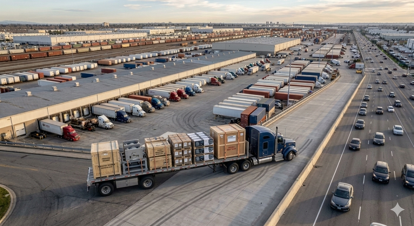 a loaded truck a loaded truck