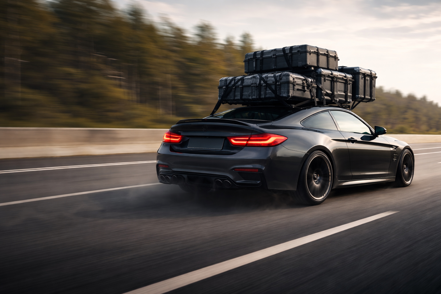 a weighted down car a weighted down car