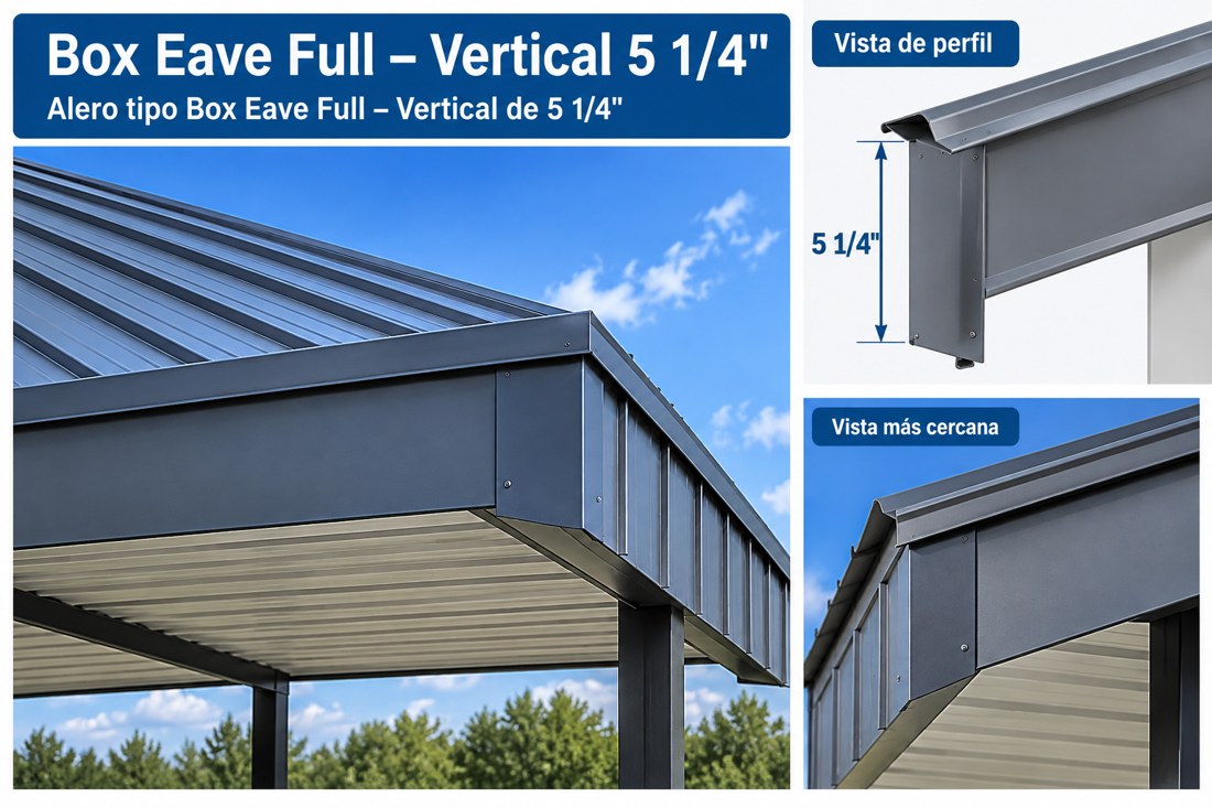 Box Eave Full – Vertical 5 1/4