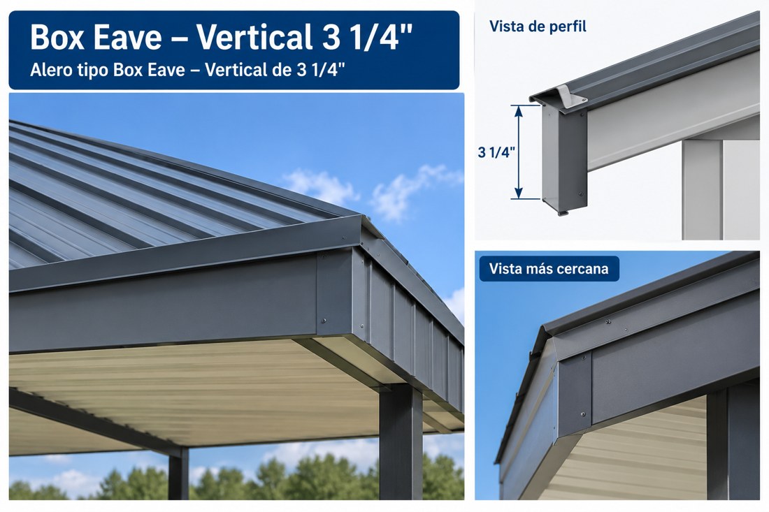 Box Eave – Vertical 3 1/4