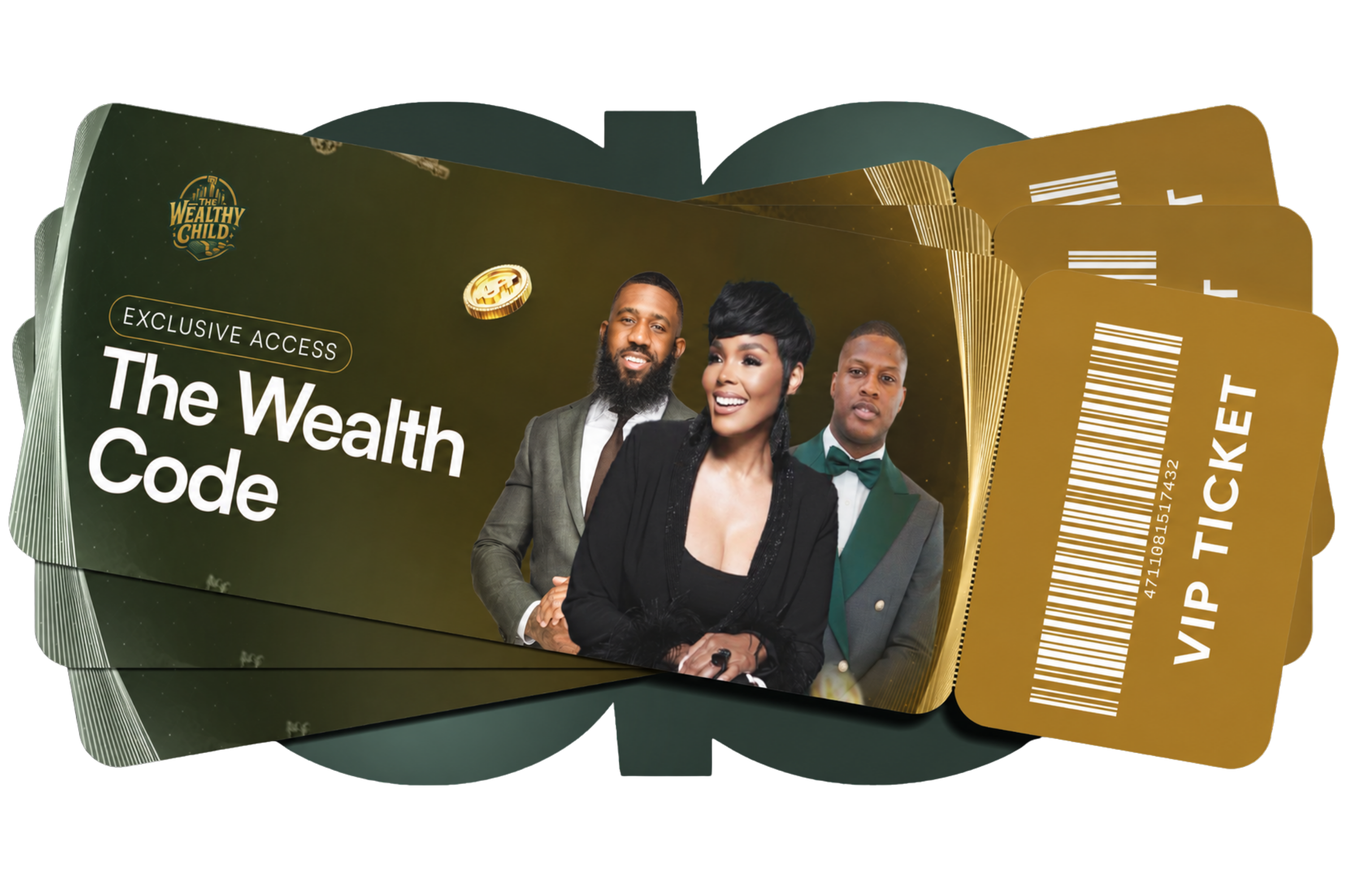 VIP Ticket Mockup