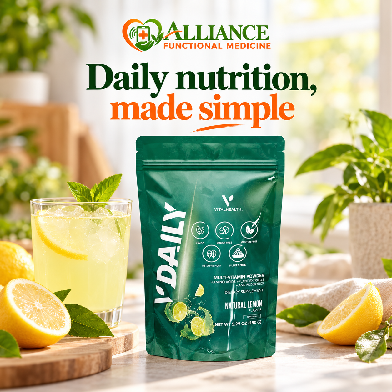 V-DAILY multivitamin powder