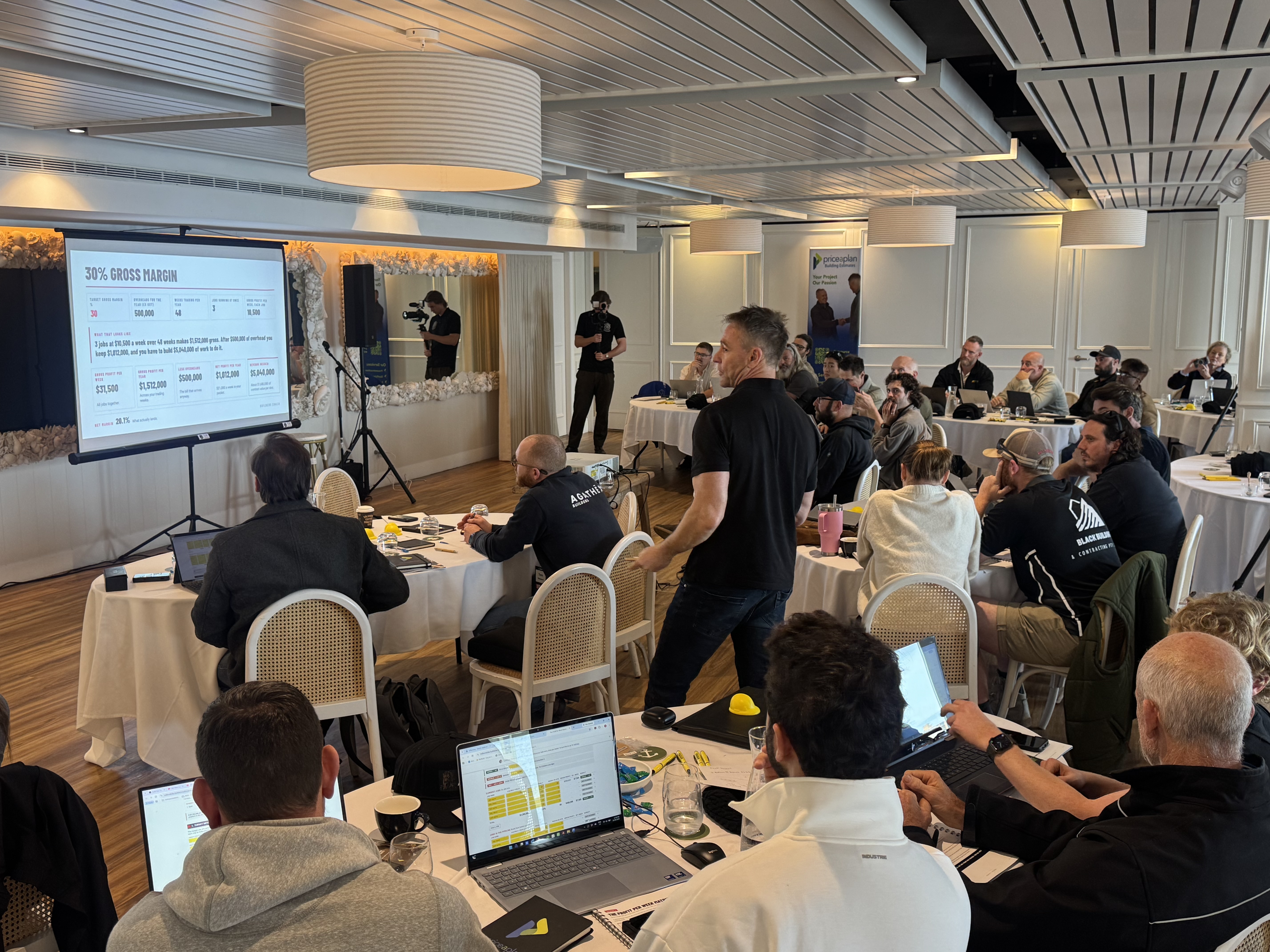 Builders at a Builders Coach event