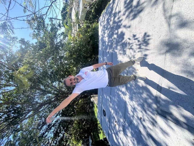AGK Construction owner on completed flat roof — South Florida