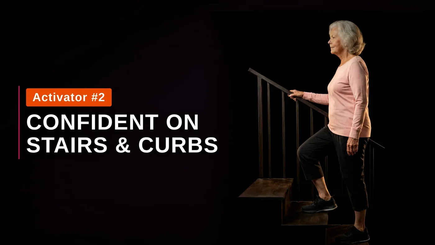 Activator #2: Confident on Stairs and Curbs