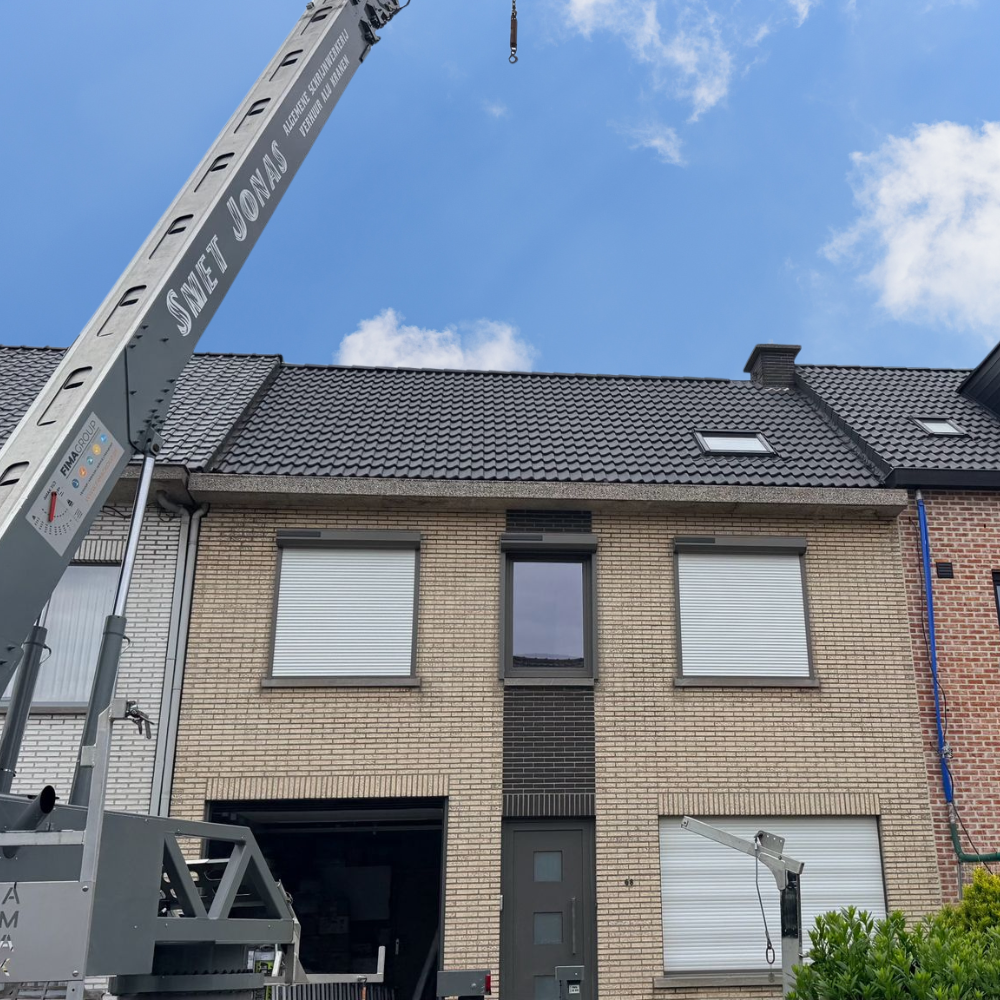Realisatie dakreiniging