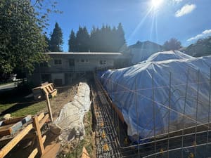 Holiday lights in Mill Creek