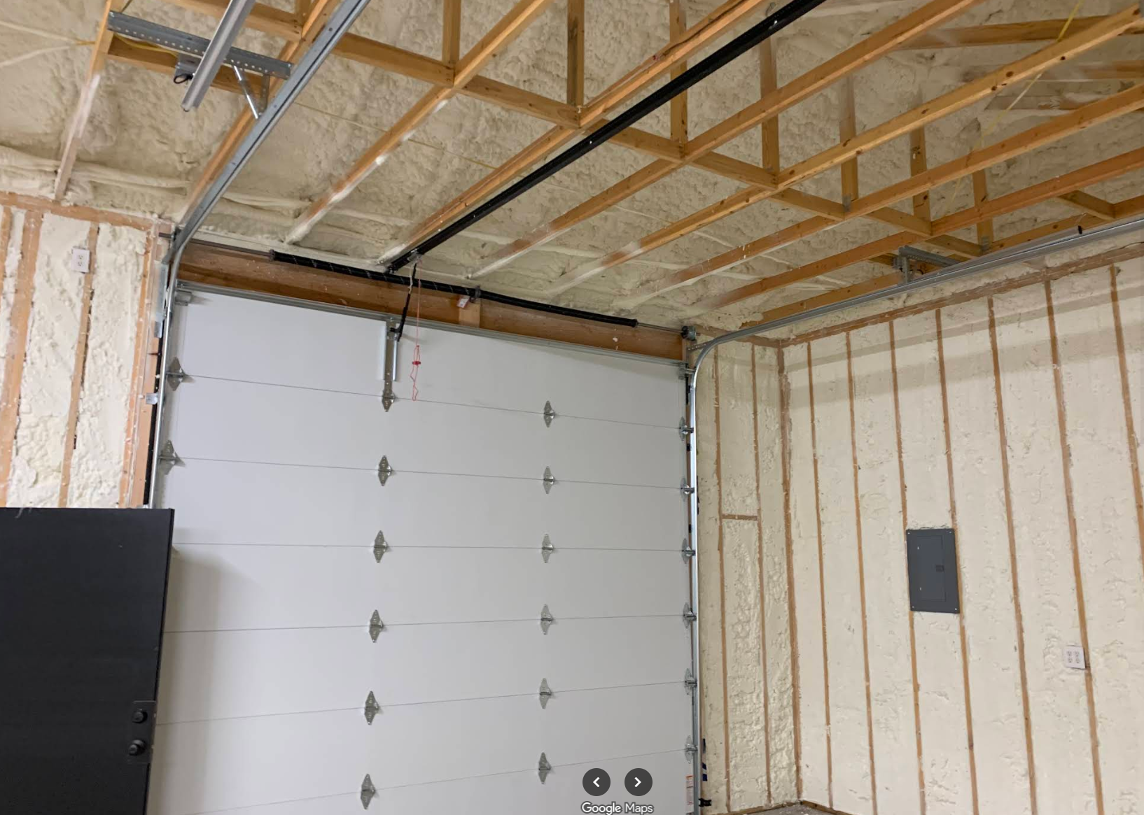 Brandon Walker spray foam walls