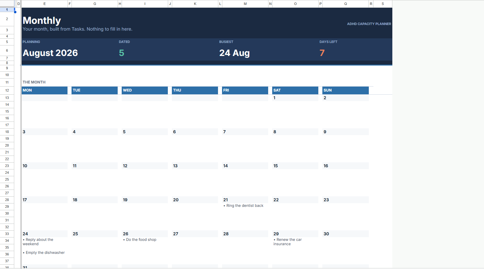 Monthly