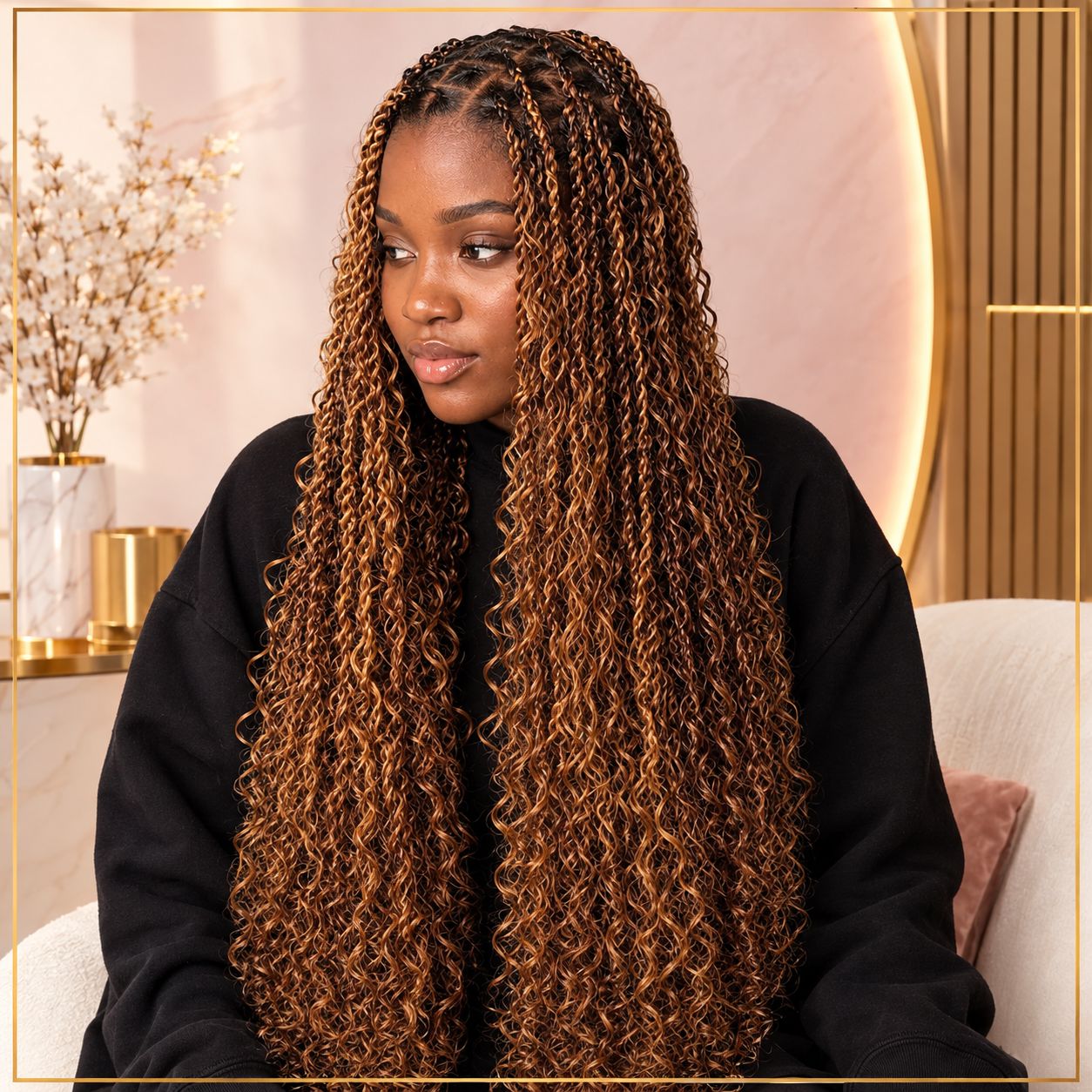 Passion Twists at Julie Hair Braiding in Baltimore