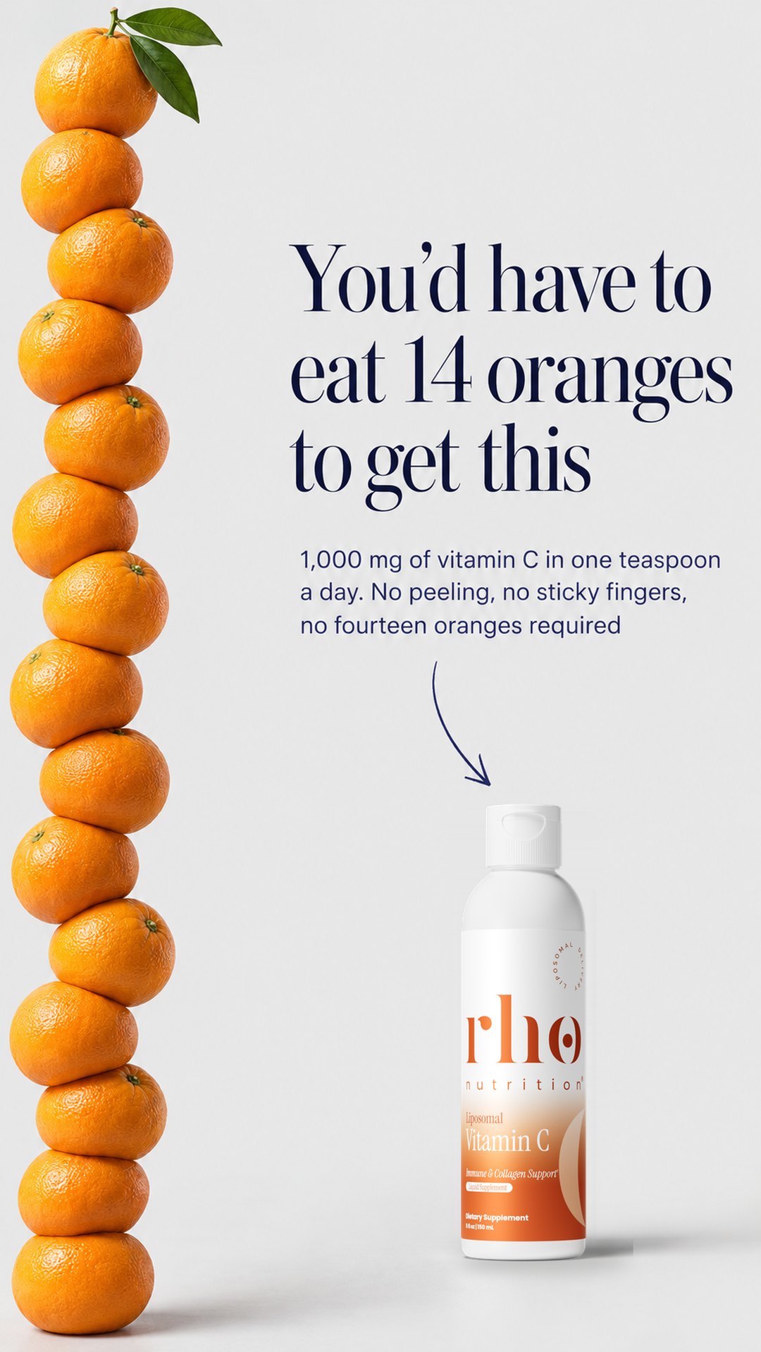 Spec static ad for Rho Nutrition