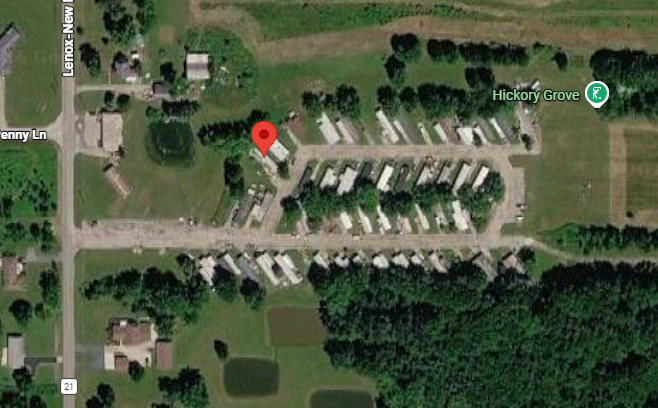 DFC Mobile Home Park, a 53-site park on 31 acres for sale with 4.5% seller financing in Jefferson, Ohio