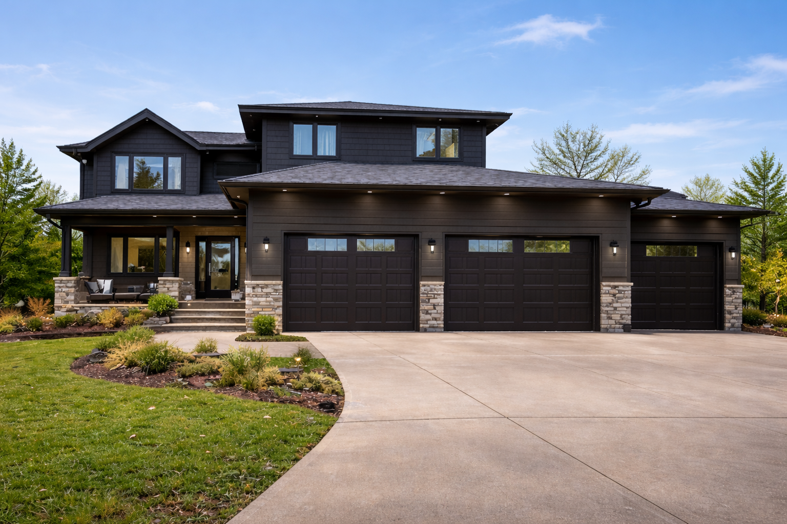 After custom home build