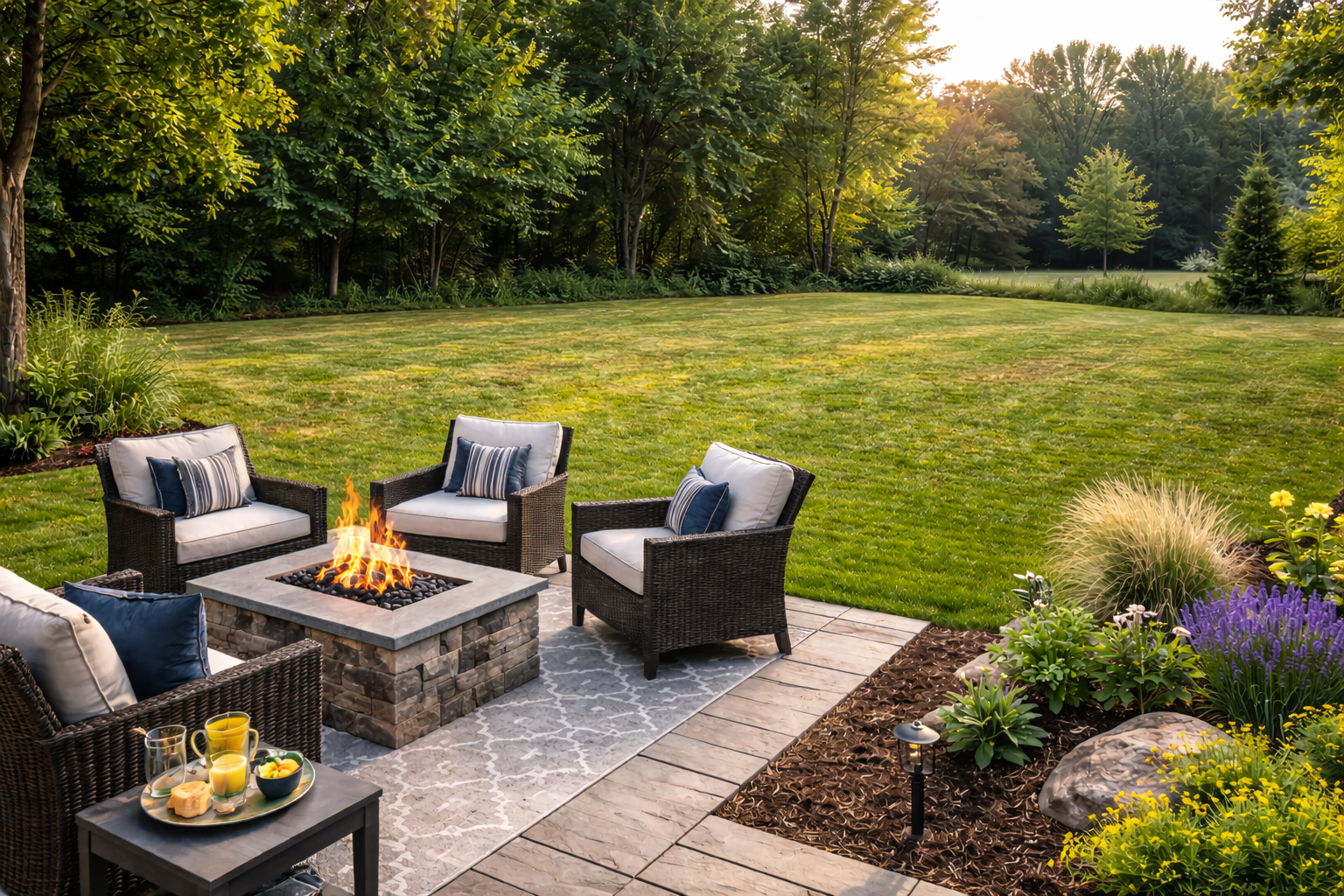 Before fence installation