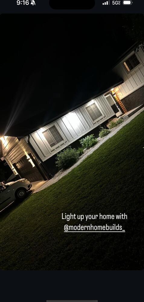 Custom home exterior photo 22