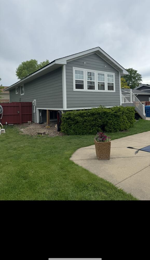 Custom home exterior photo 12