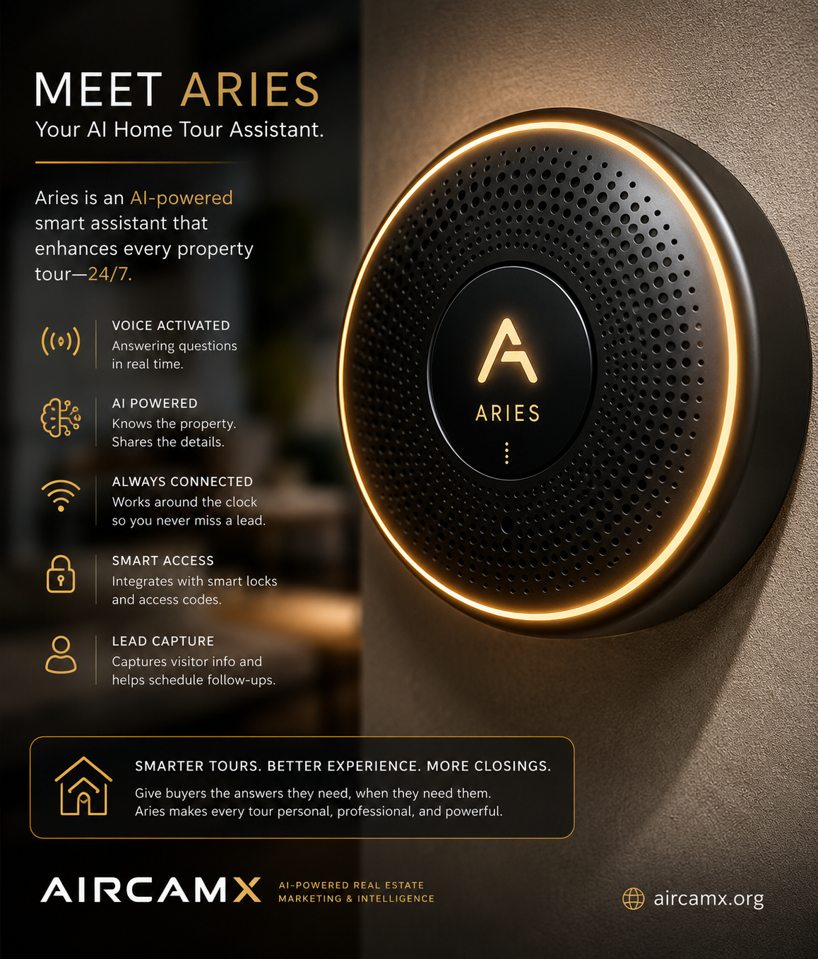 Aries AI Self Tour Assistant