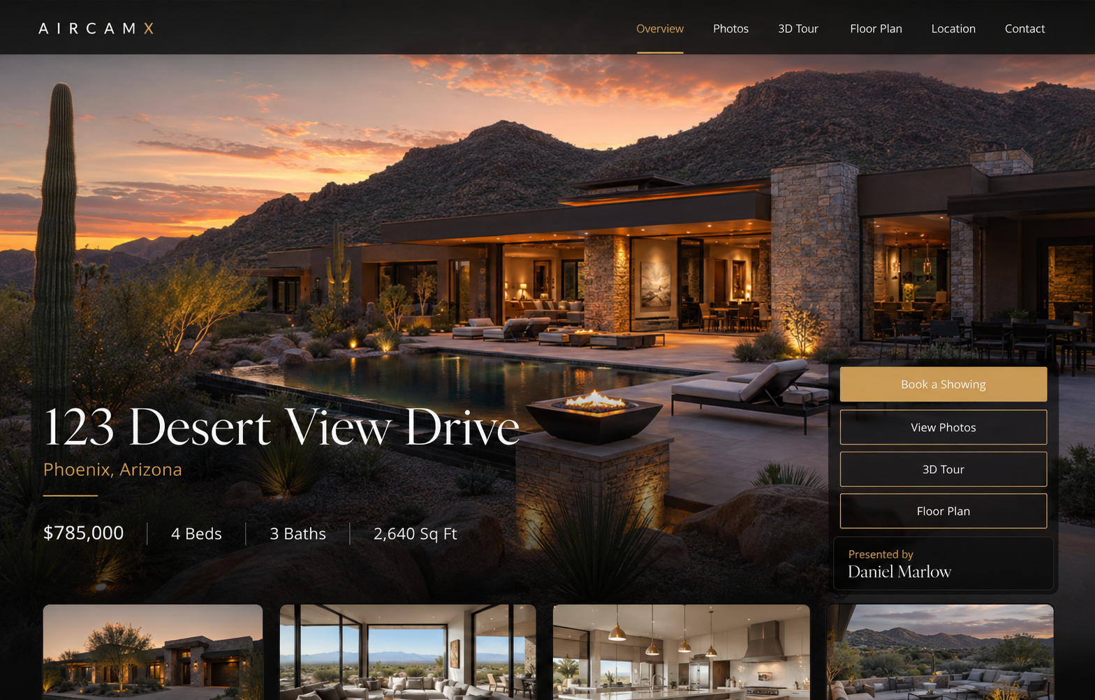 Property website preview