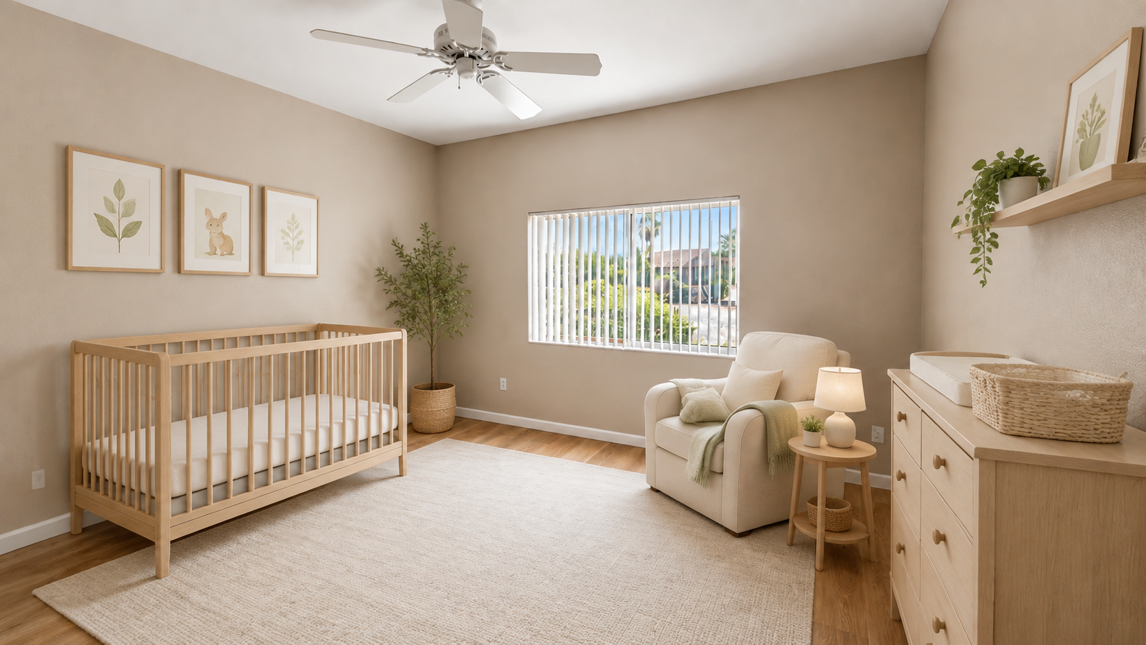 Virtual staging after