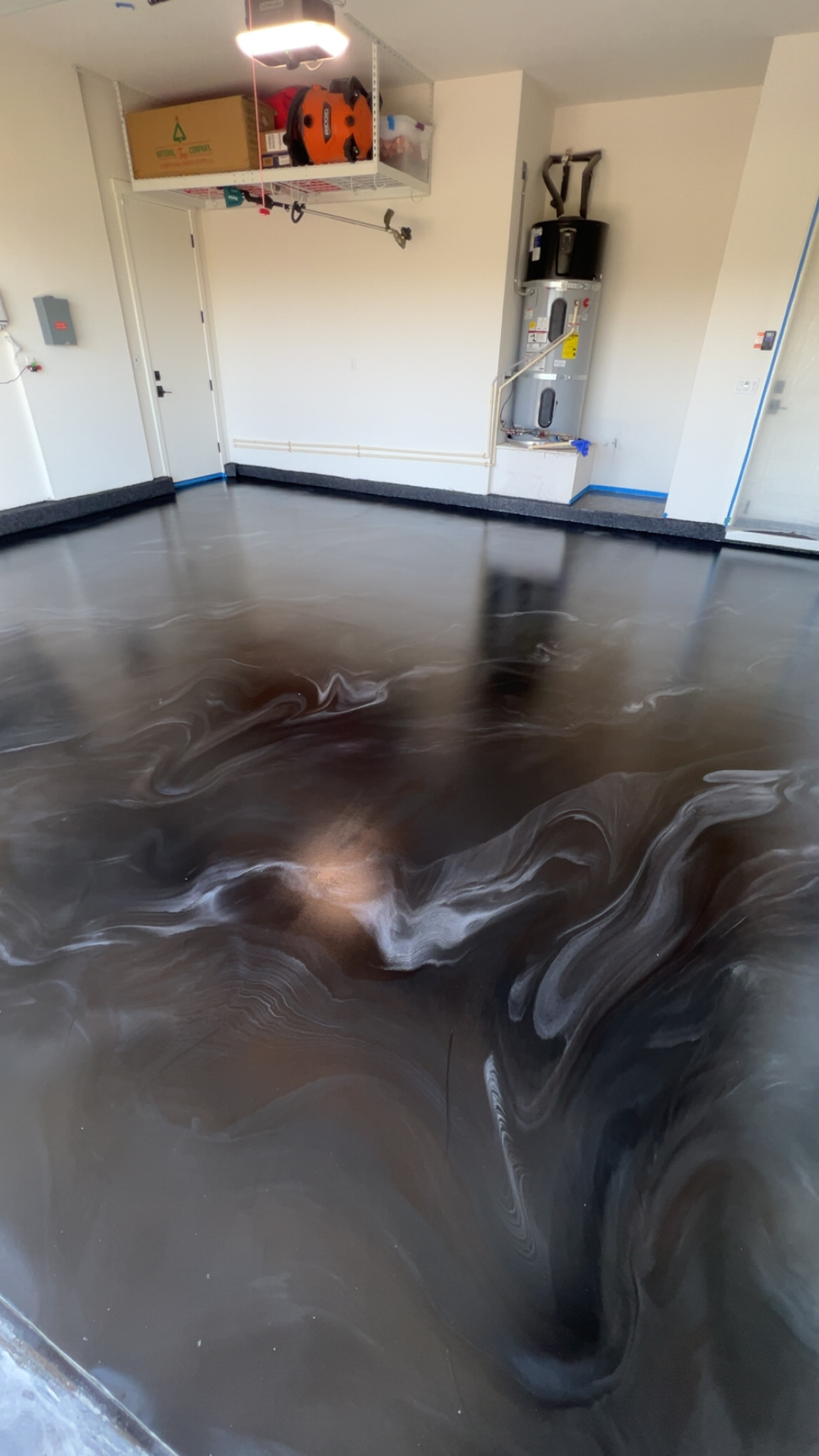 Metallic Marble Epoxy Flooring