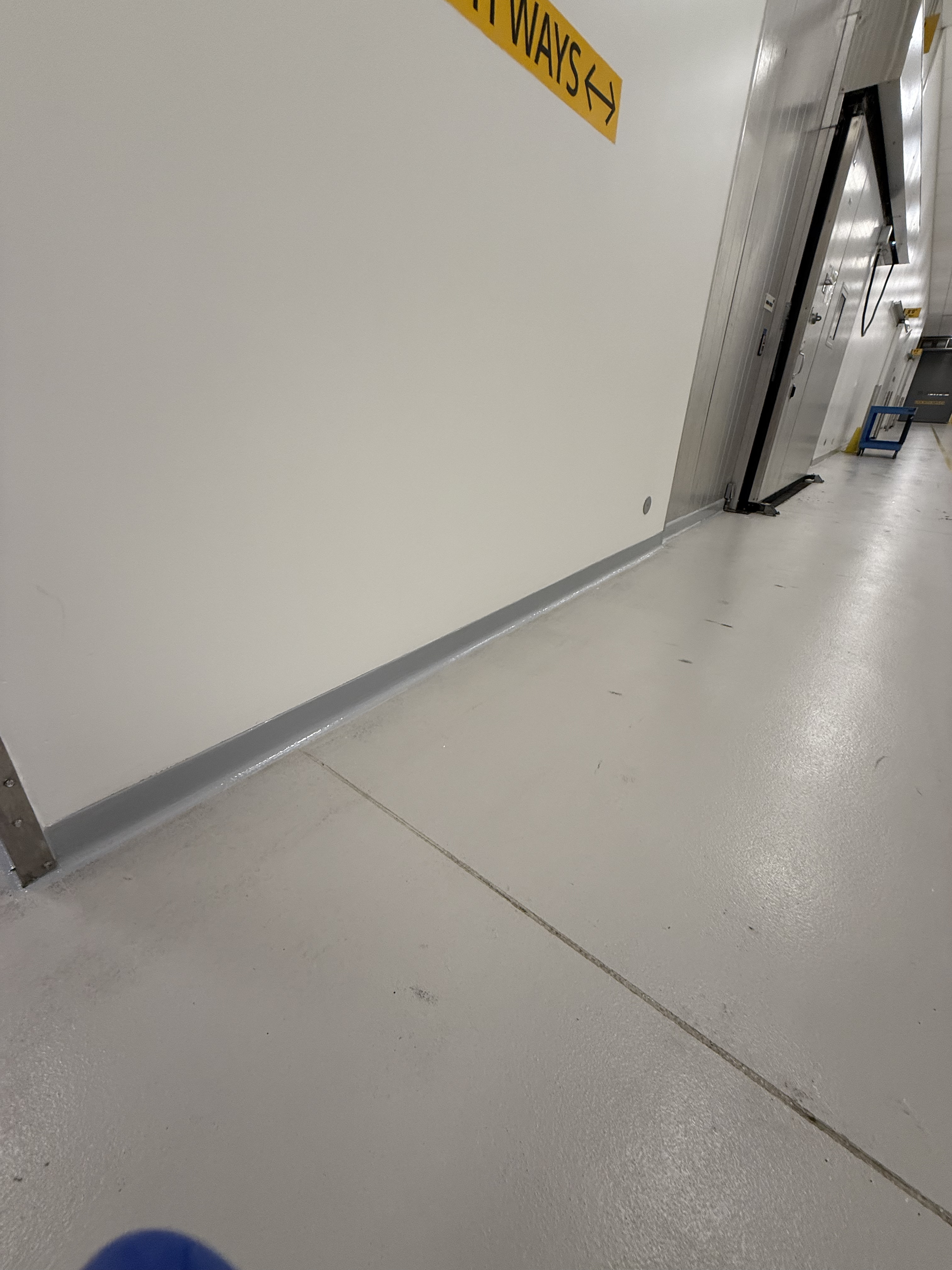 Commercial epoxy floor project