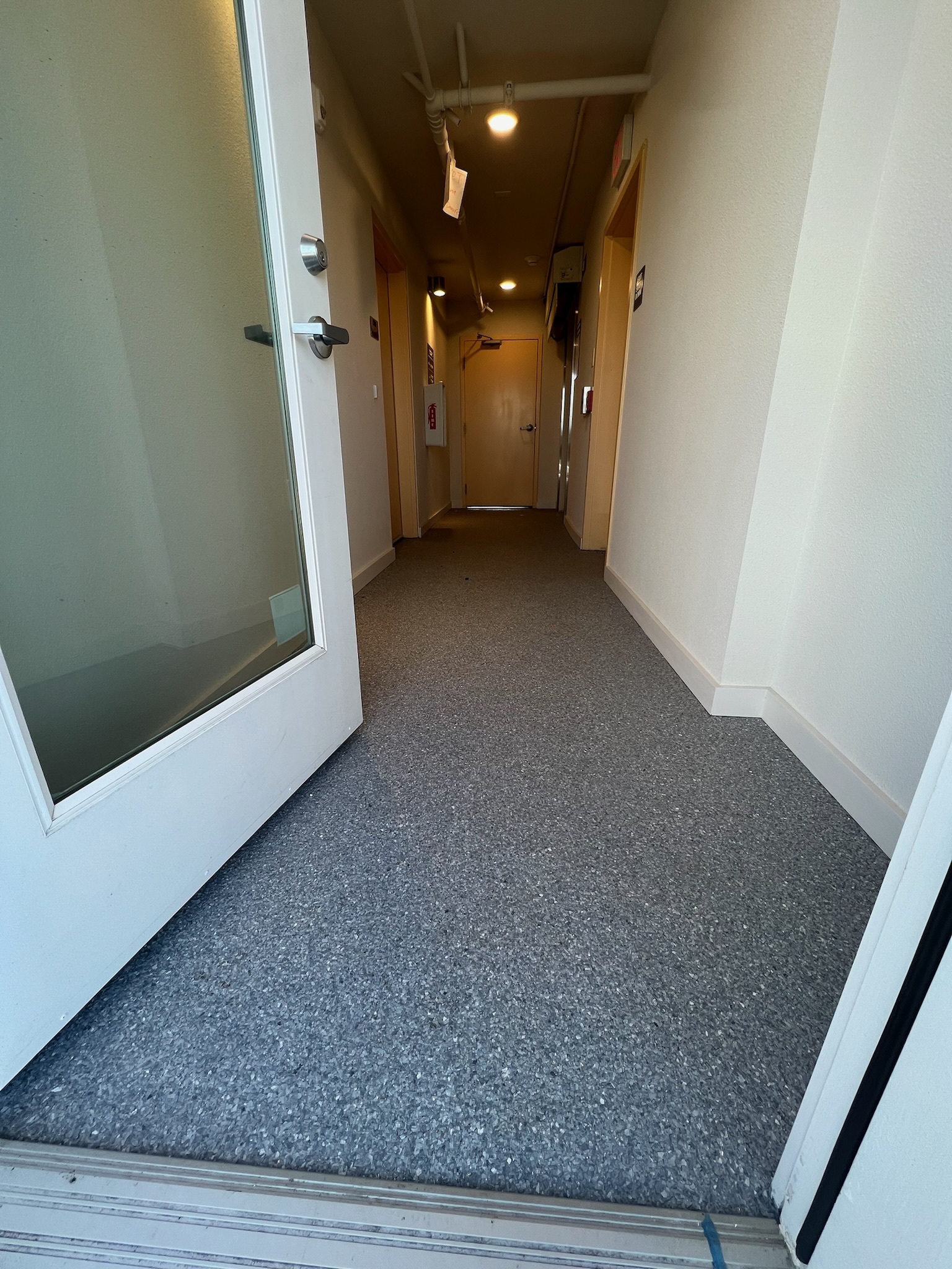 Commercial epoxy floor project