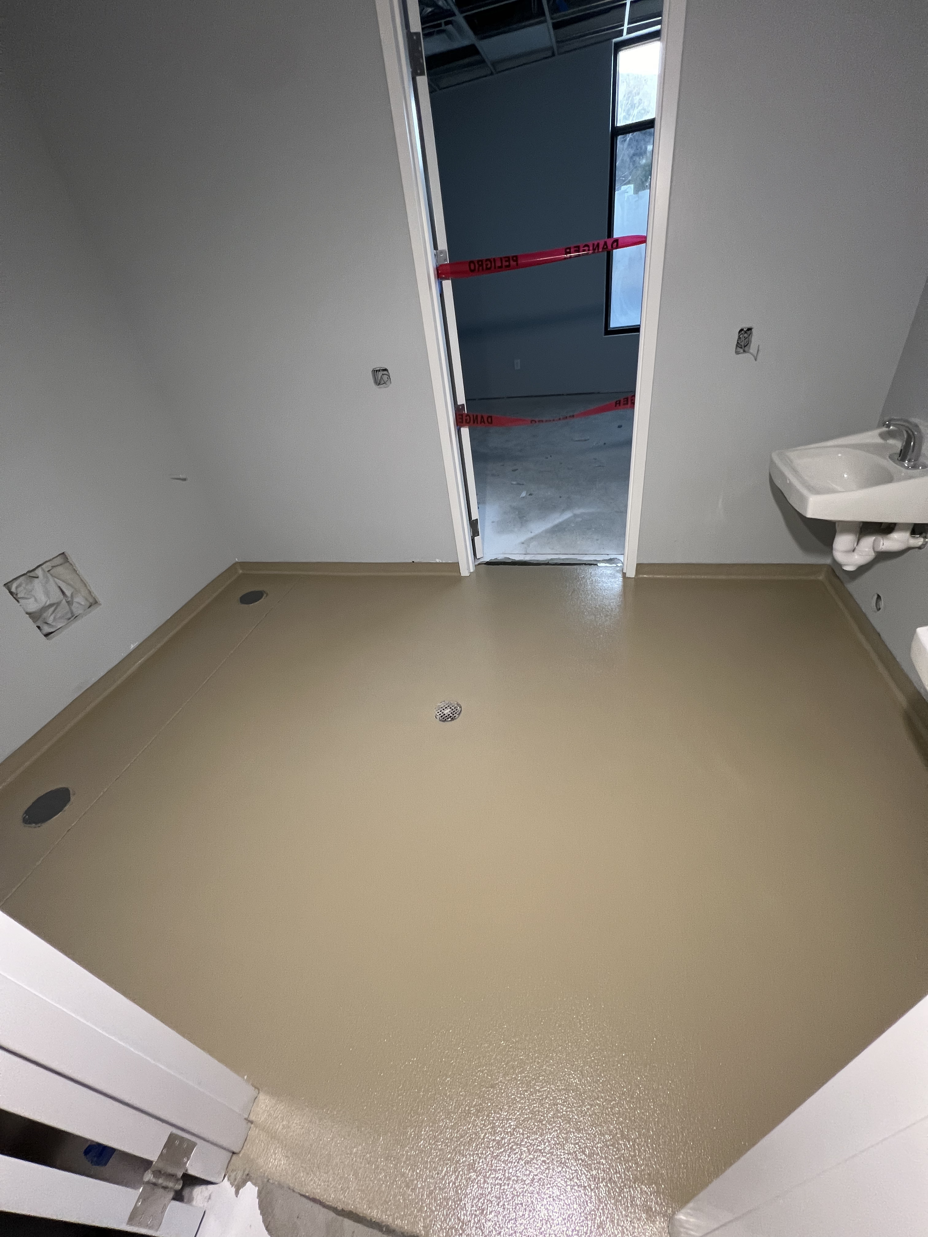 Quartz system floor project