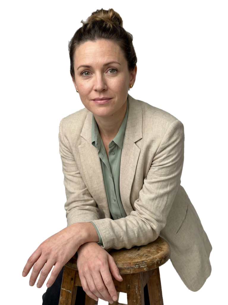 Dr. Sarah Mitchell in the office