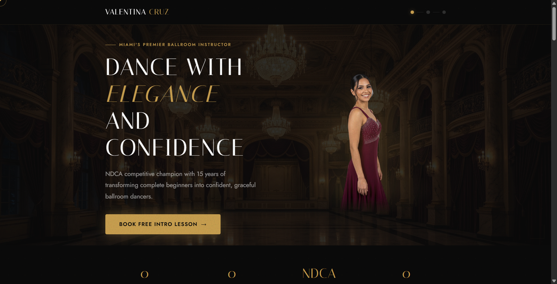 Ballroom Dance Studio funnel