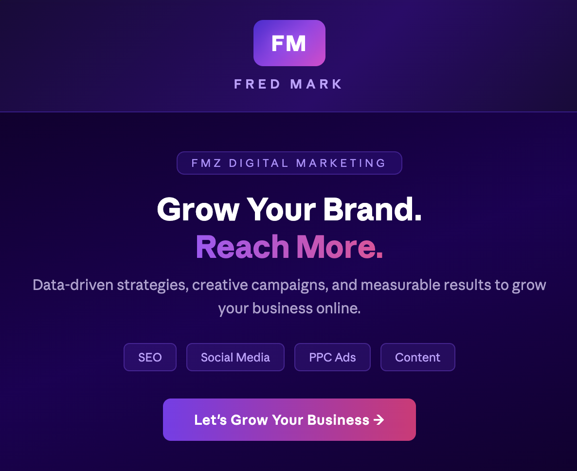 Email campaign 1