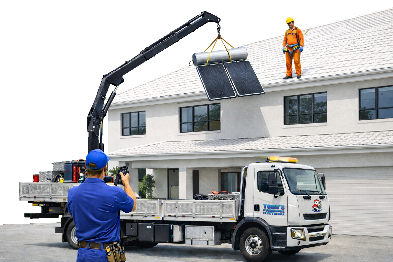 Todd's Crane Truck