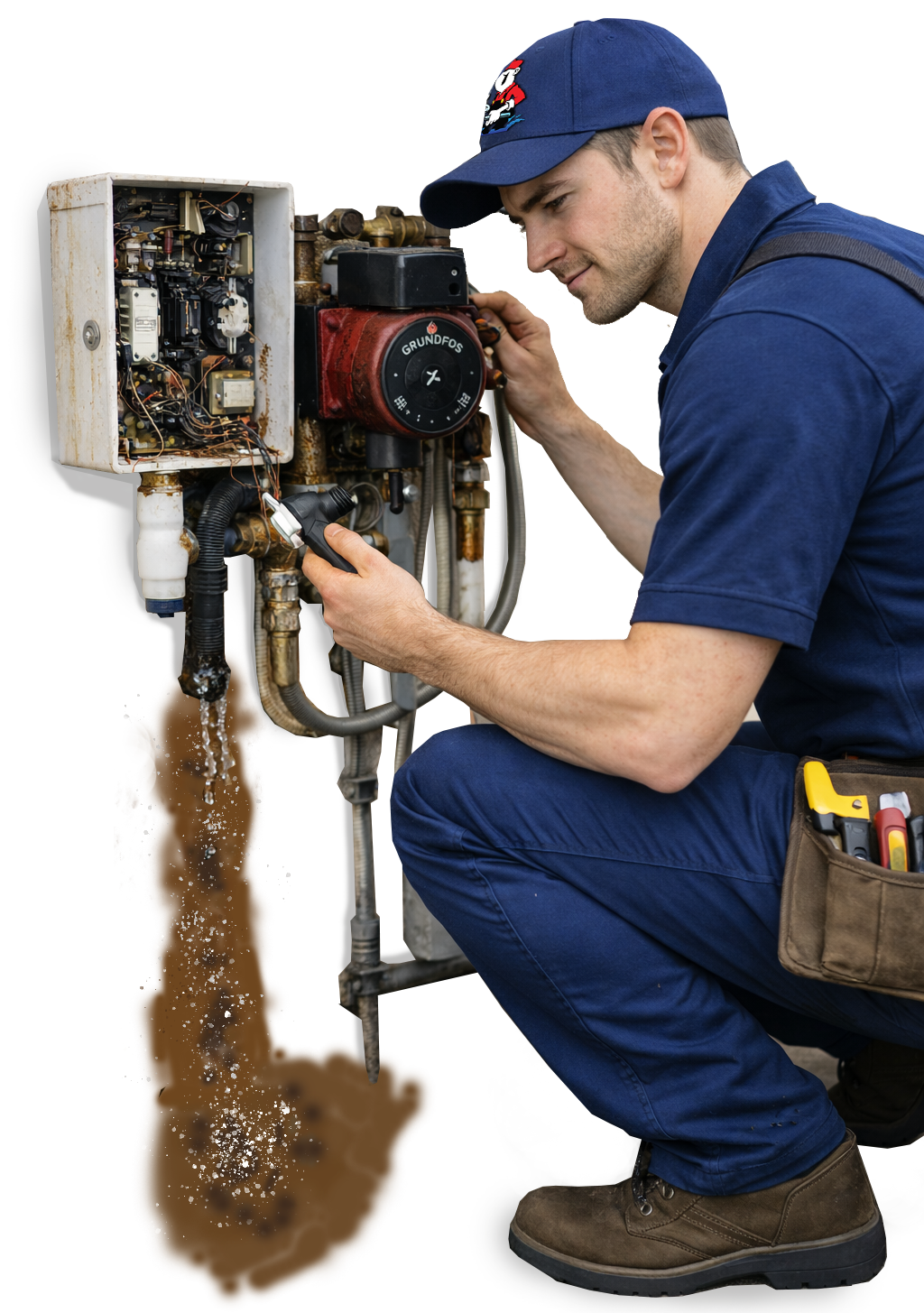 GRUNDFOS CIRCULATION PUMP FAILURE