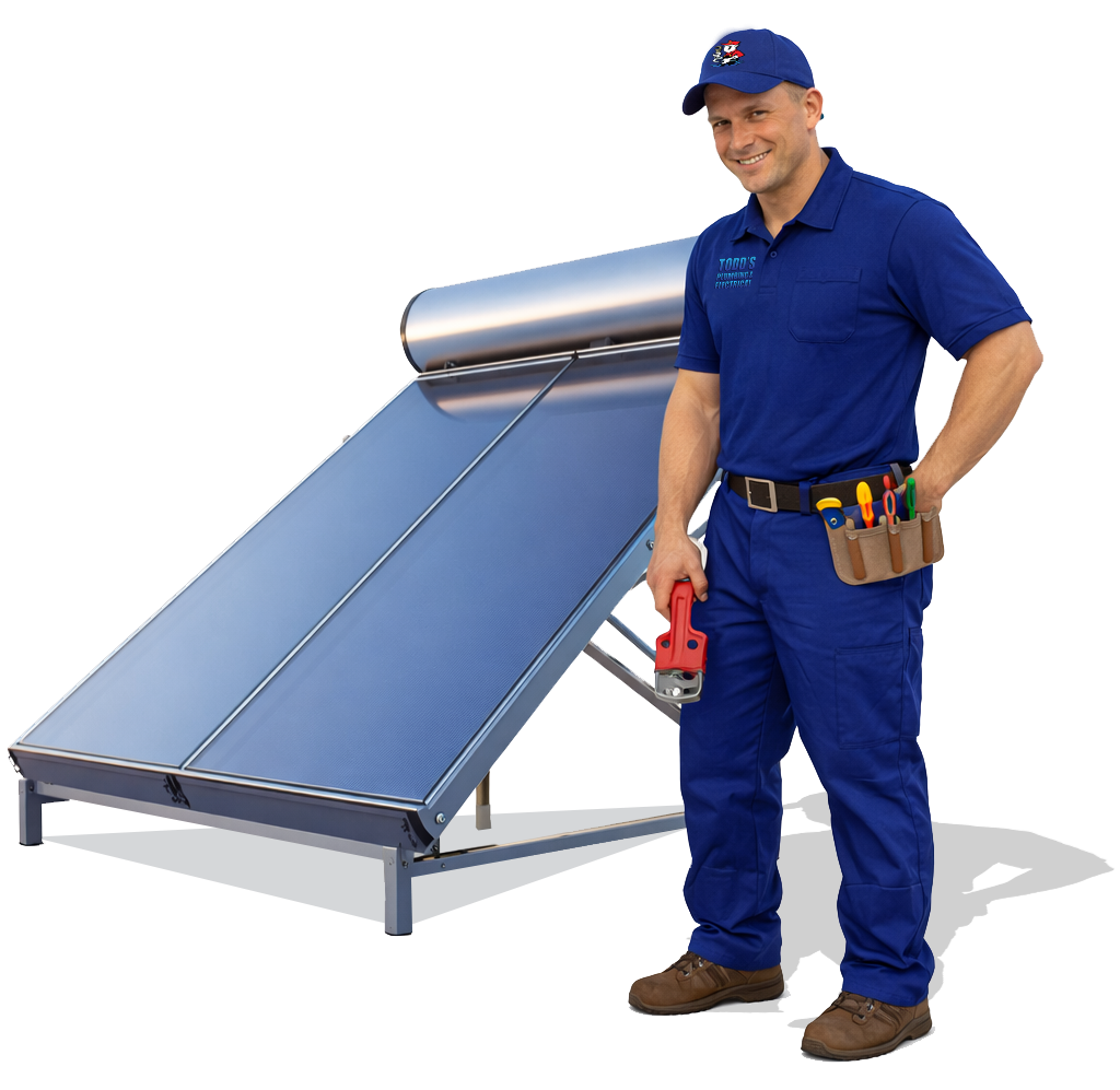 does my solar hot water need repairing