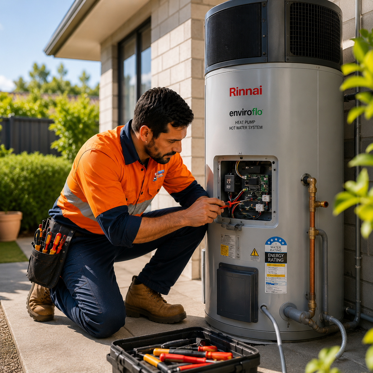 Heat pump hot water repairs