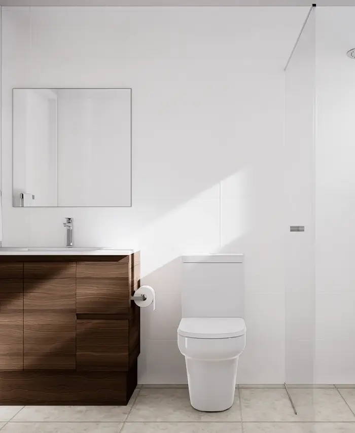 Essential range bathroom