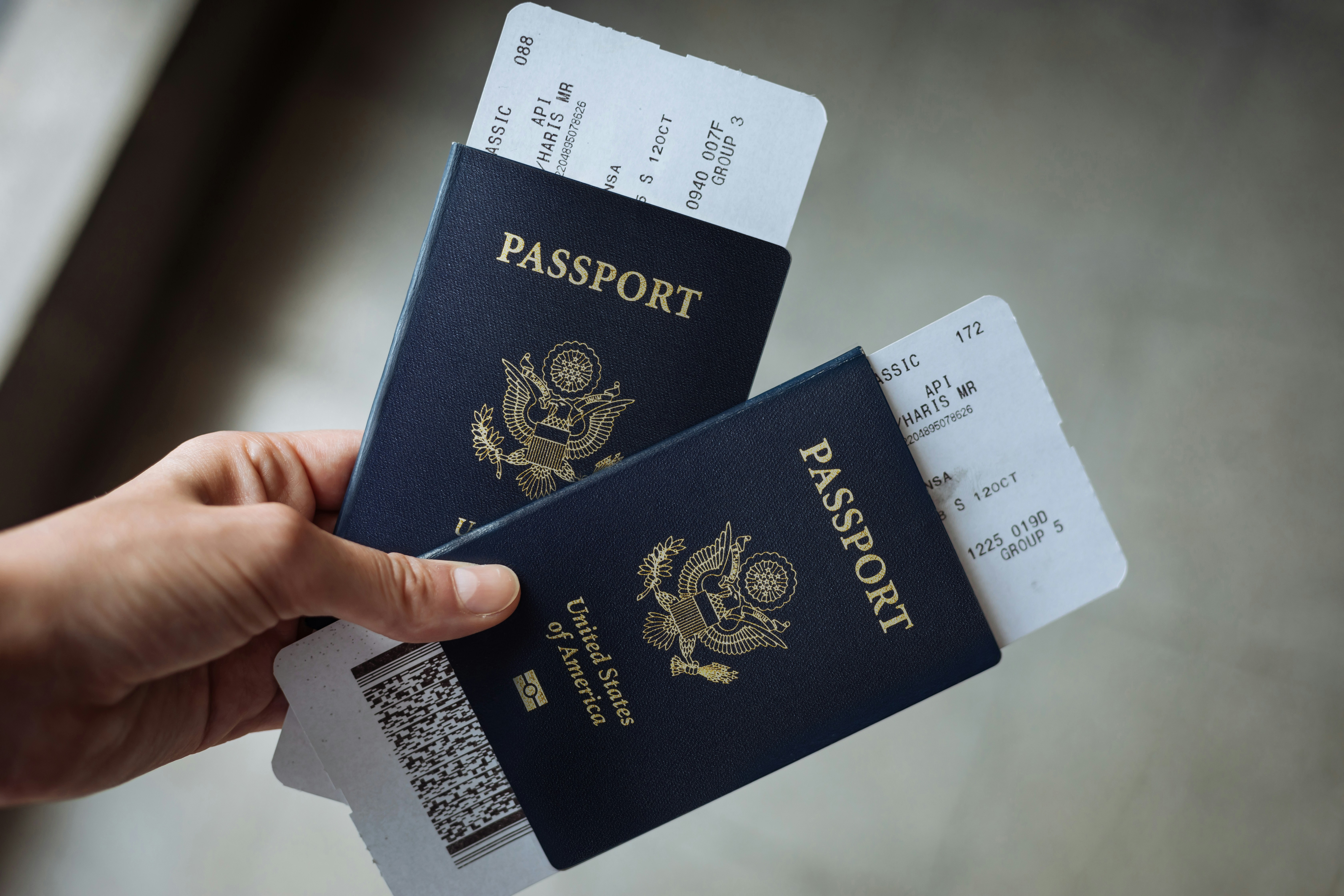 Passport travel documents