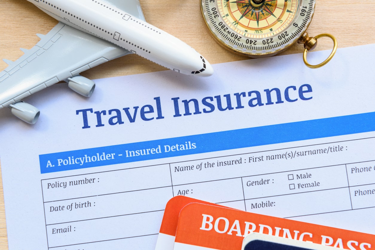 Travel insurance document