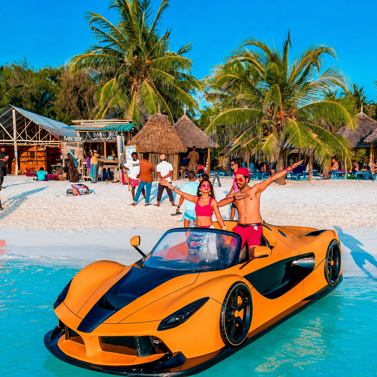Paradise Sandbank Dining Escape