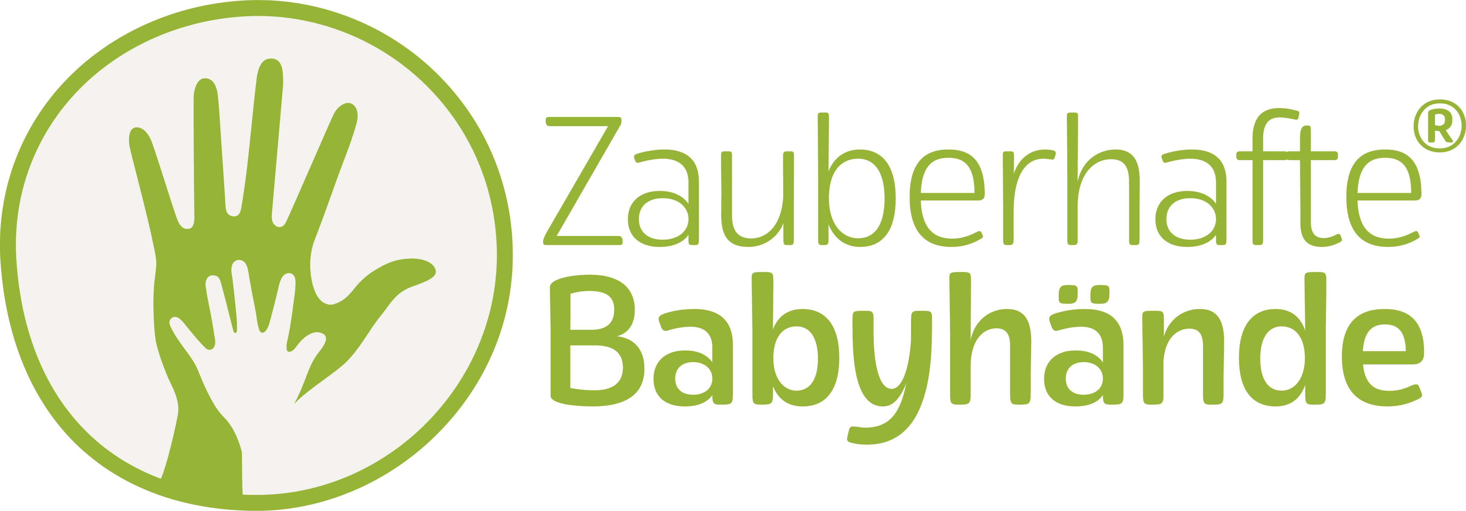 Zauberhafte Babyhände Logo