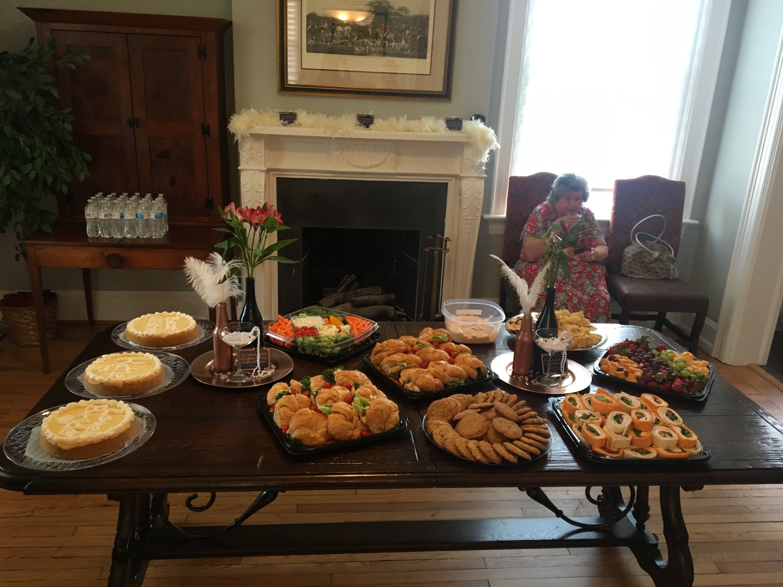 event catering at bent oaks manor