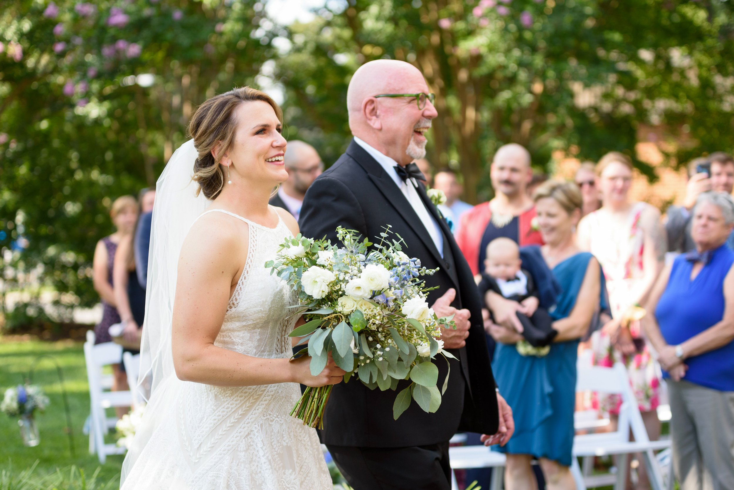 bent oaks manor wedding ceremony roanoke