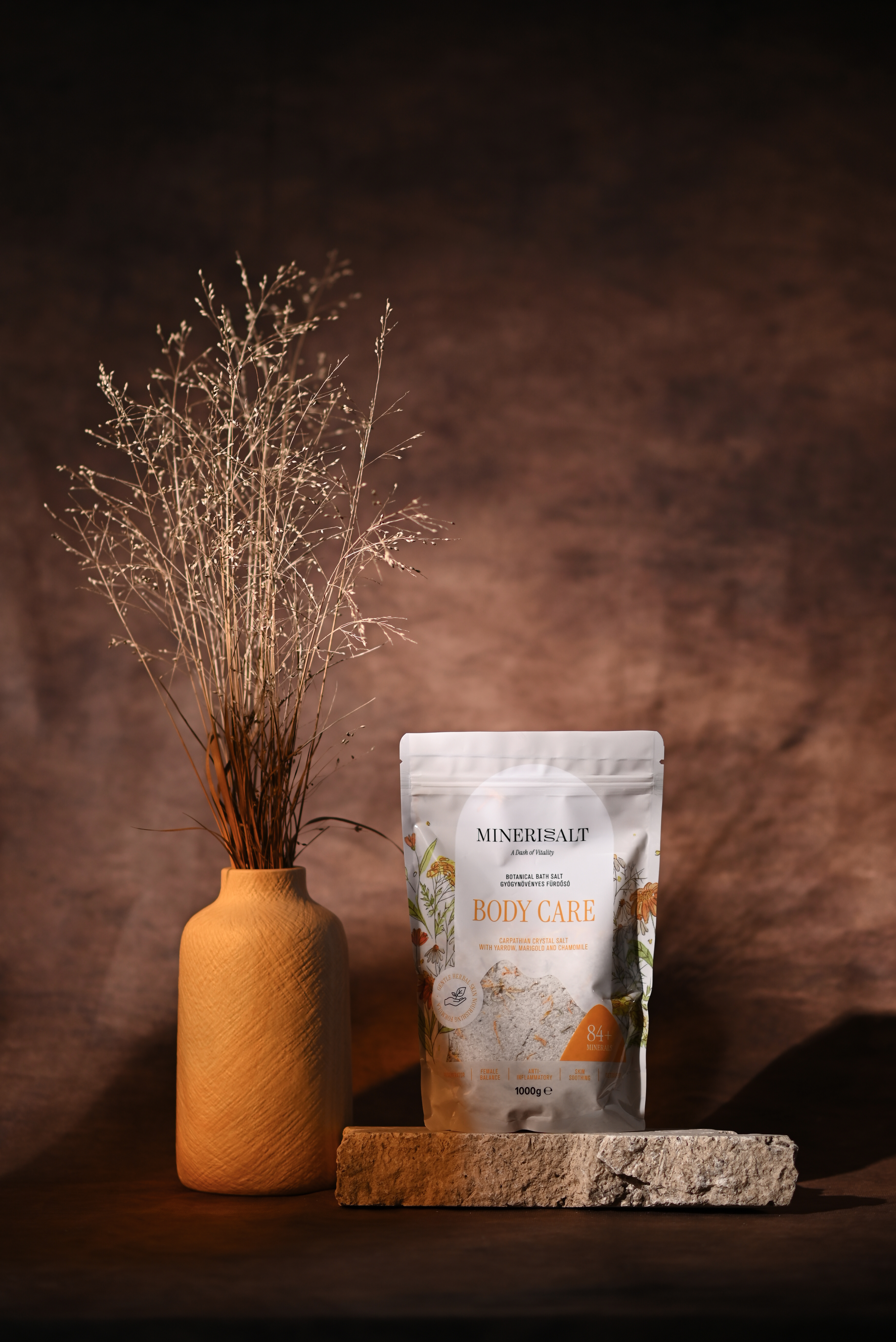 Body Care Bath Salts with Calendula