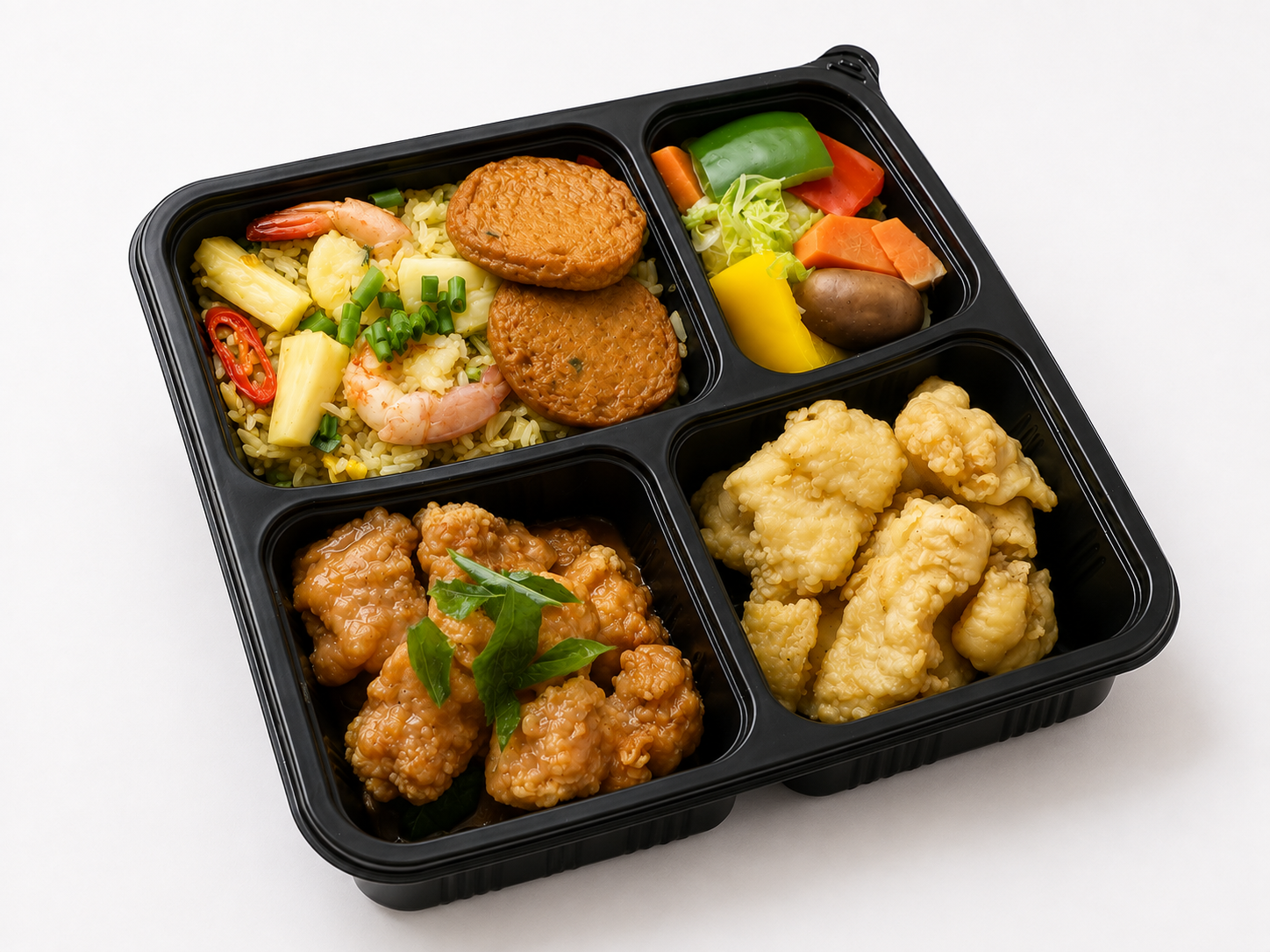 Gong Bao chicken bento