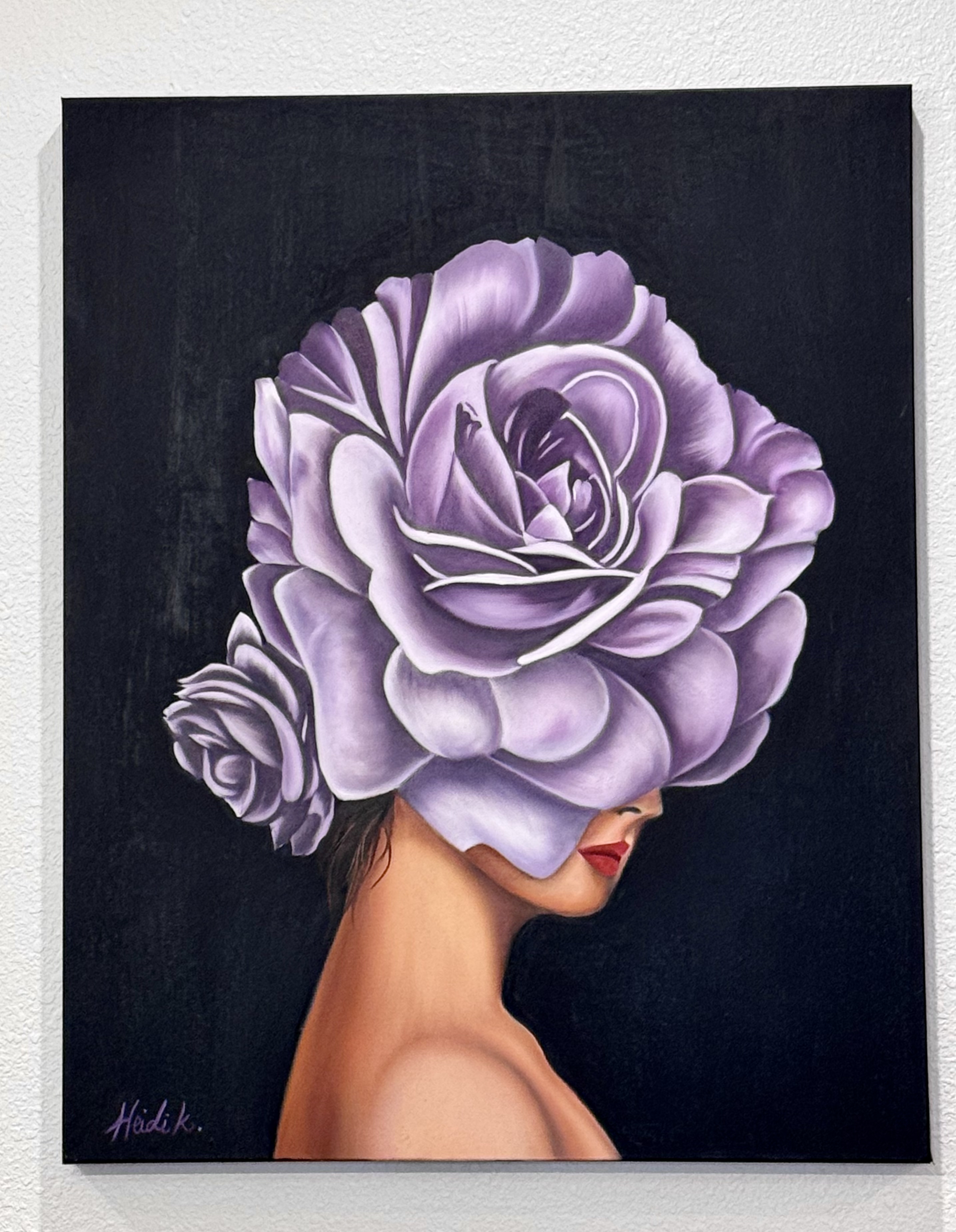 Elegance Behind the Roses